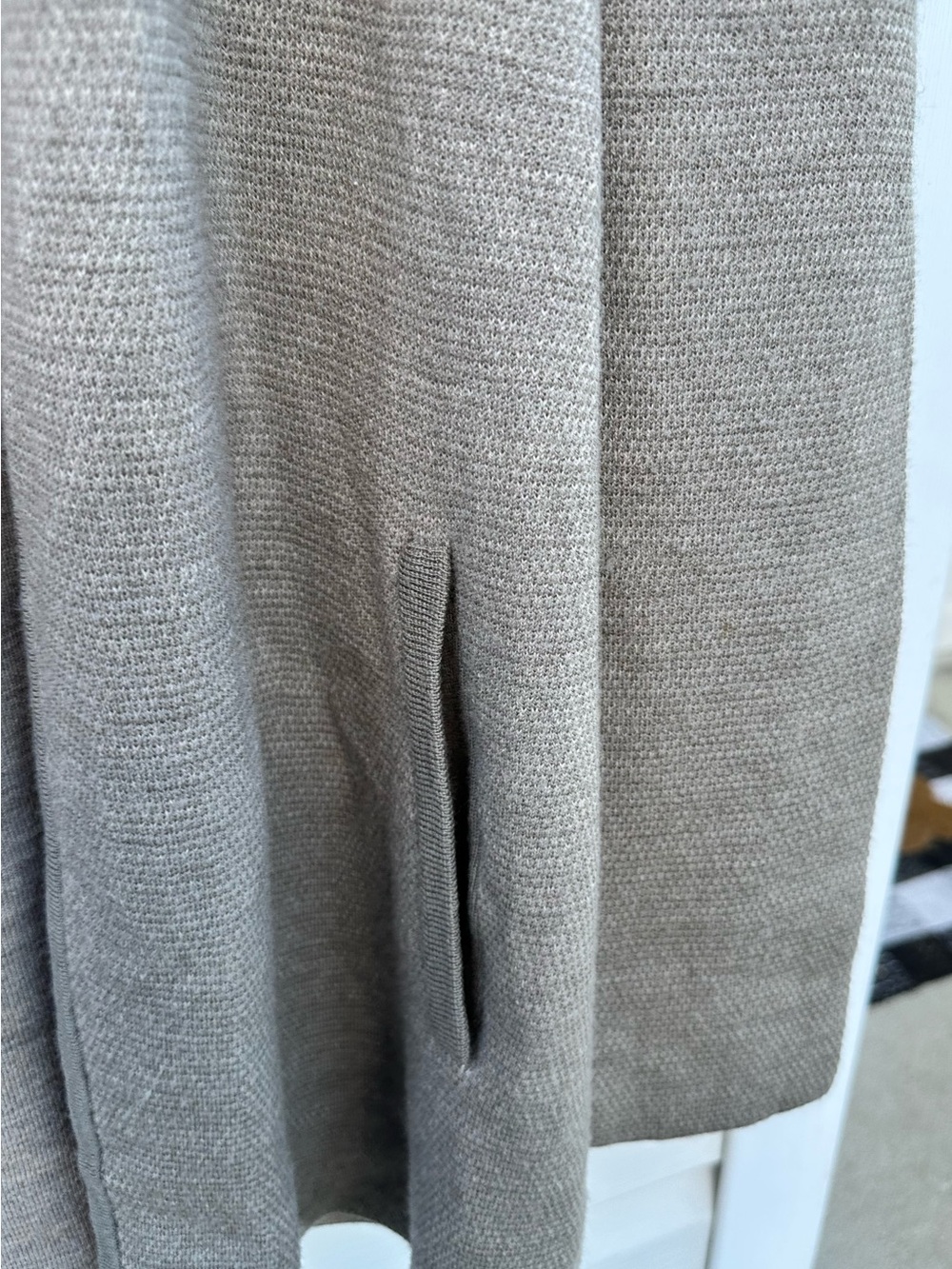Talbots Merino Wool Open-Front Cardigan - Picture 6 of 6